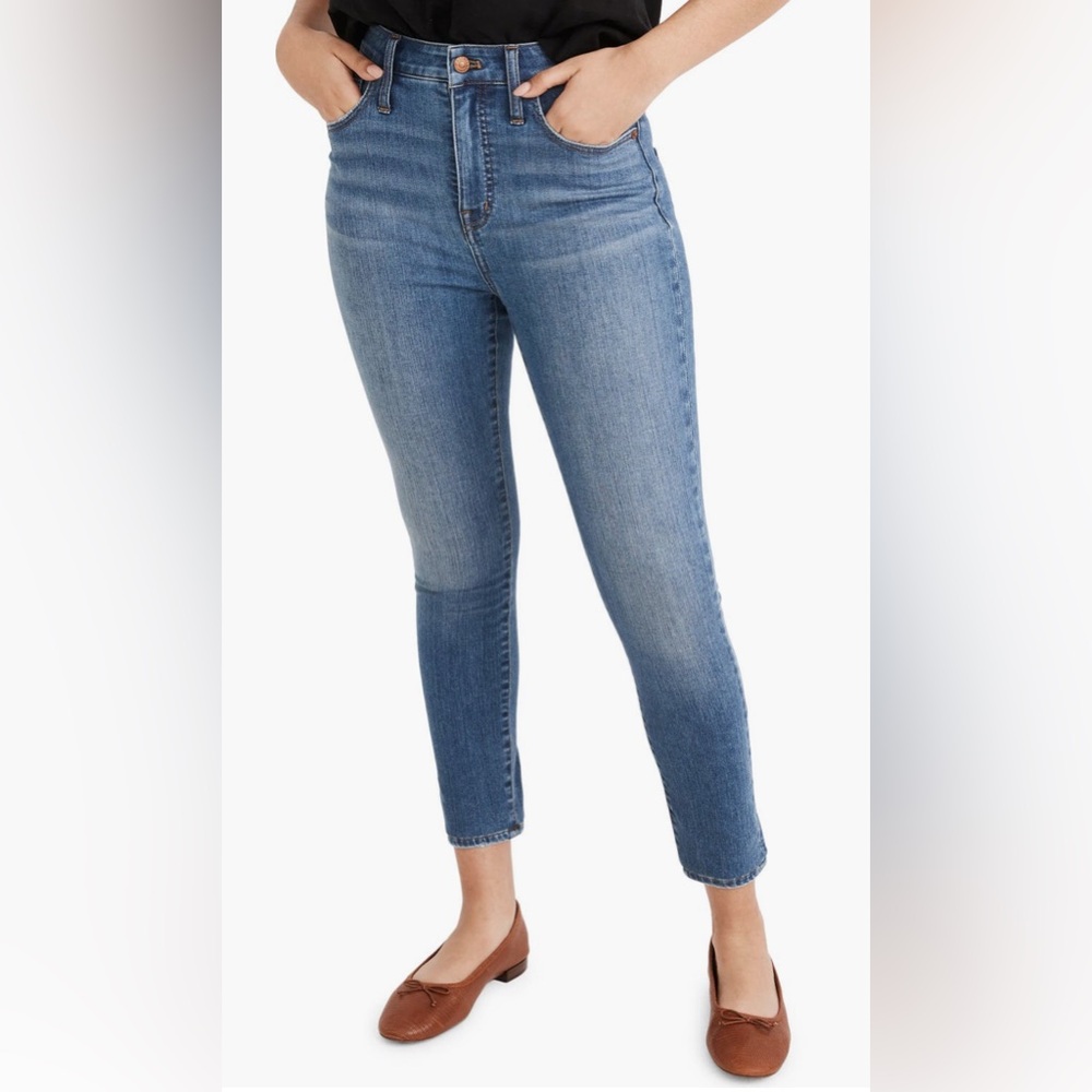 Madewell Curvy High-Rise Skinny Crop jeans women jeans size 25